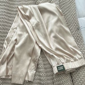 Daily Drills Silky Pants in Champagne Size Small